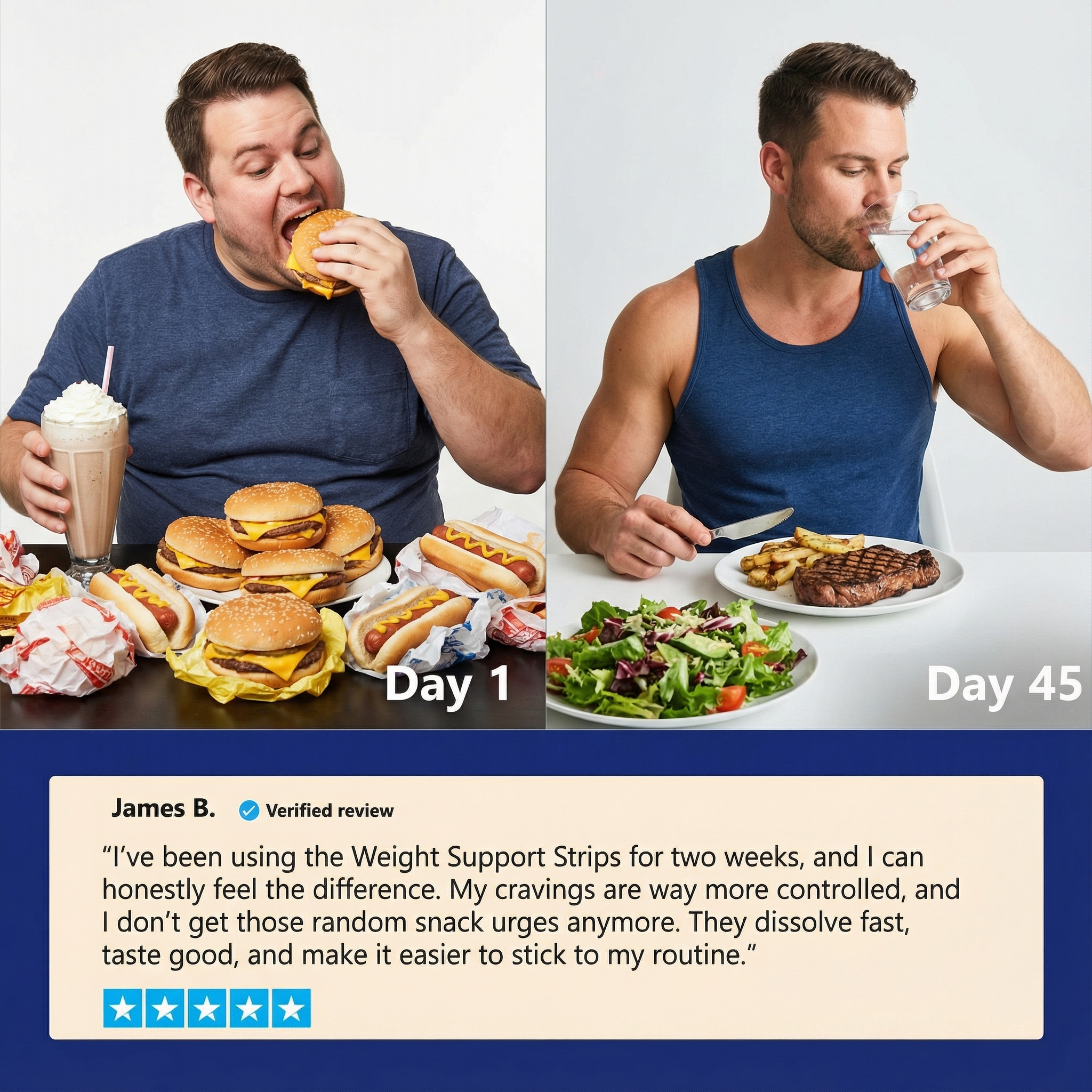 Wellstrips™ Appetite Balance & Weight Support Strips