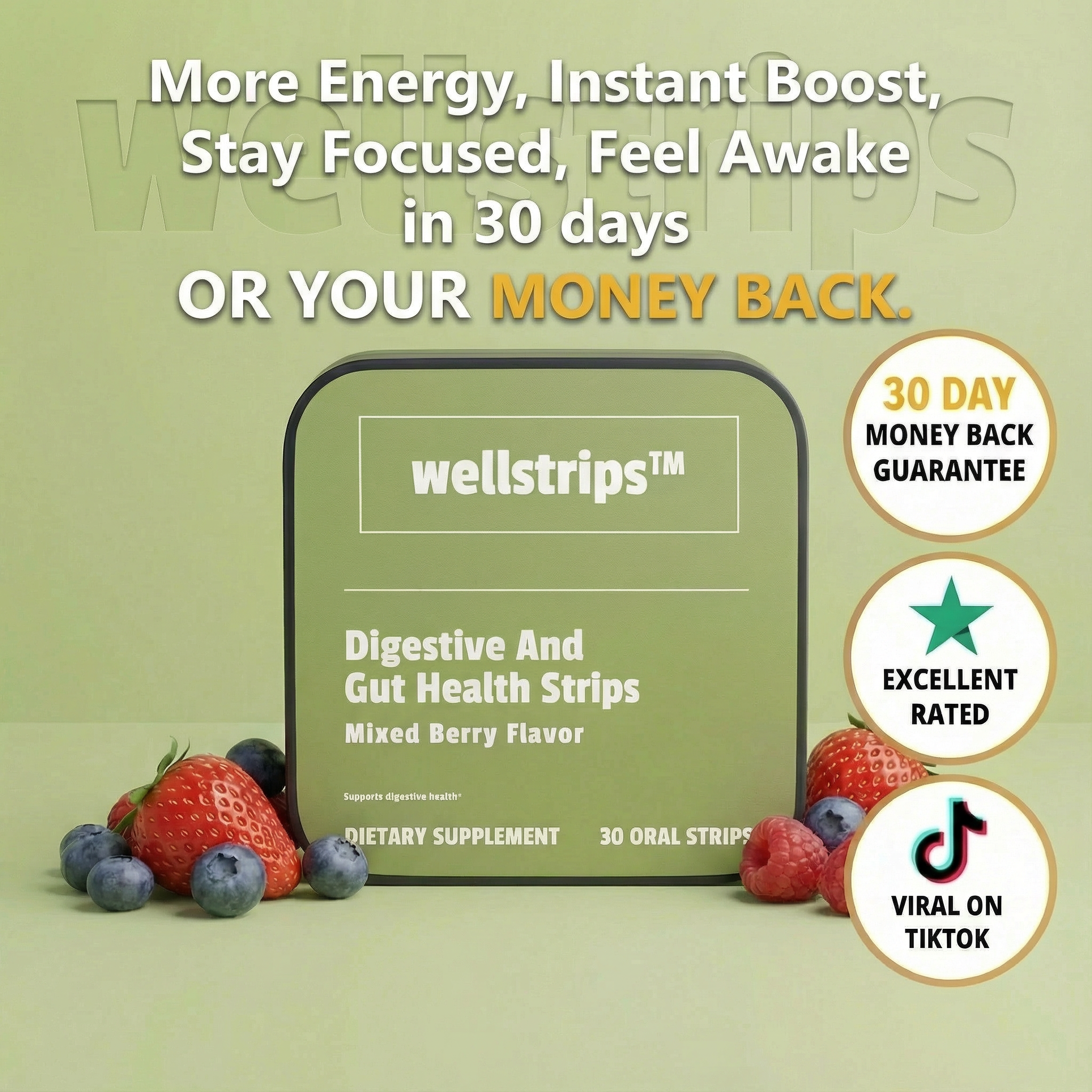 Wellstrips™ Digestive And Gut Health Strips