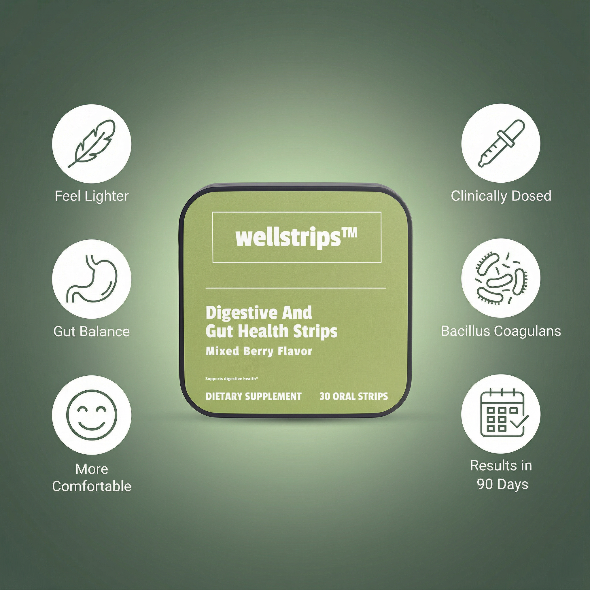 Wellstrips™ Digestive And Gut Health Strips